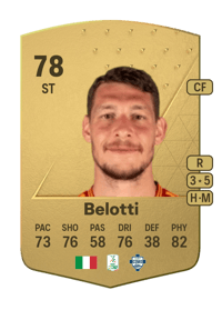 Andrea Belotti Common 78 OVR