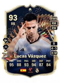 Lucas Vázquez Live Team of the Season 93 OVR