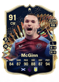 John McGinn Live Team of the Season 91 OVR