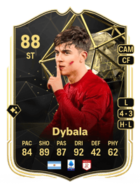 Paulo Dybala Team of the Week 88 OVR