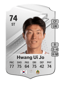 Hwang Ui Jo Rare 74 OVR