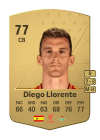 Diego Llorente Common 77 OVR