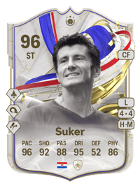 Davor Šuker Greats of the Game Icon 96 OVR
