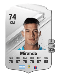 Leonel Miranda Rare 74 OVR