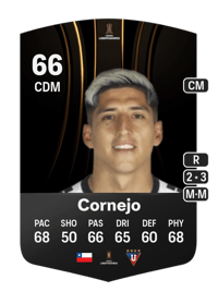 Fernando Cornejo CONMEBOL Libertadores 66 OVR