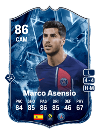 Marco Asensio FC Versus Ice 86 OVR