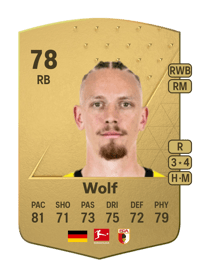 Marius Wolf Common 78 OVR
