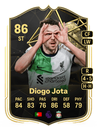Diogo Jota Team of the Week 86 OVR
