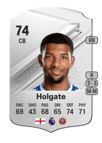 Mason Holgate Rare 74 OVR