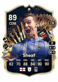 Ben Sheaf Live Team of the Season 89 OVR