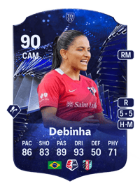Debinha TOTY Honourable Mentions 90 OVR