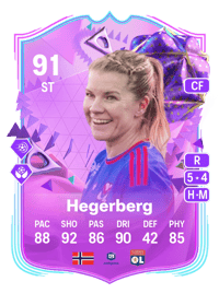 Ada Martine Stolsmo Hegerberg Ultimate Birthday 91 OVR