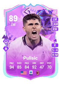 Christian Pulisic Ultimate Birthday 89 OVR