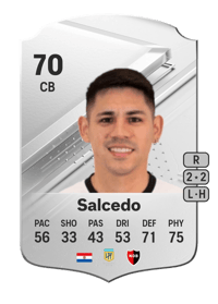 Saúl Salcedo Rare 70 OVR