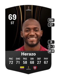 Diego Herazo CONMEBOL Libertadores 69 OVR