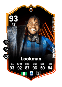 Ademola Lookman UEL Road to the Final 93 OVR