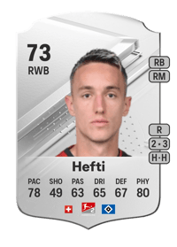 Silvan Hefti Rare 73 OVR