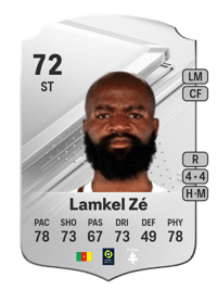 Didier Lamkel Zé Rare 72 OVR