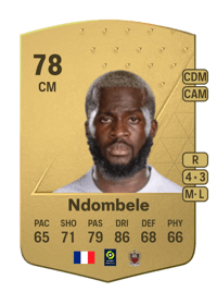 Tanguy Ndombele Common 78 OVR