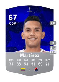 Homer Martínez CONMEBOL Sudamericana 67 OVR