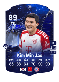 Kim Min Jae TOTY Honourable Mentions 89 OVR
