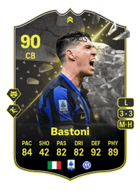 Alessandro Bastoni Showdown Plus 90 OVR