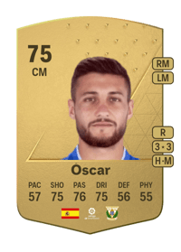 Óscar Common 75 OVR