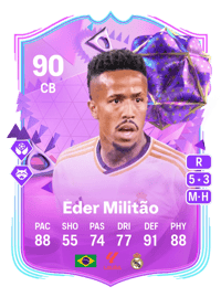 Éder Militão Ultimate Birthday 90 OVR
