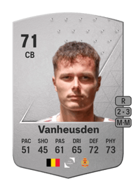 Zinho Vanheusden Common 71 OVR