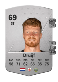 Ferdy Druijf Common 69 OVR