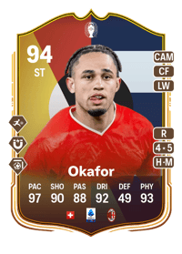 Noah Okafor UEFA EURO Make Your Mark 94 OVR