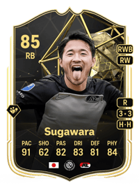 Yukinari Sugawara Team of the Week 85 OVR
