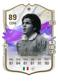 Gennaro Gattuso Future Stars ICON 89 OVR