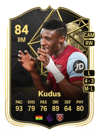 Mohammed Kudus Team of the Week 84 OVR