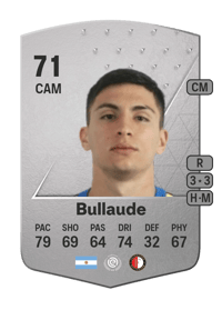 Ezequiel Bullaude Common 71 OVR