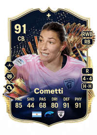 Aldana Cometti Team of the Season Plus 91 OVR