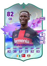 Odilon Kossounou In-Progress Future Stars Evolution 82 OVR