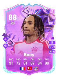 Sacha Boey Ultimate Birthday 88 OVR