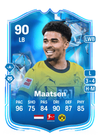 Ian Maatsen Fantasy FC 90 OVR