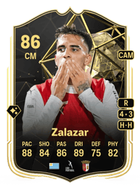 Rodrigo Zalazar Team of the Week 86 OVR