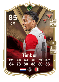 Quinten Timber Ultimate Dynasties 85 OVR