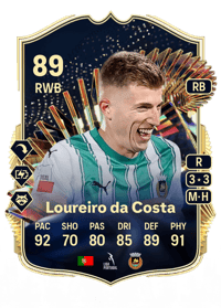 João Pedro Loureiro da Costa Team of the Season 89 OVR