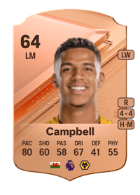 Chem Campbell Rare 64 OVR
