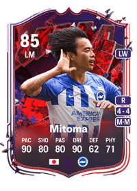 Kaoru Mitoma Trailblazers 85 OVR