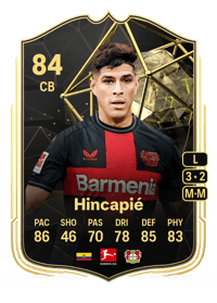 Piero Hincapié Team of the Week 84 OVR