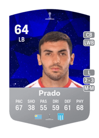 Fernando Prado CONMEBOL Sudamericana 64 OVR
