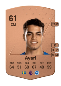 Yasin Ayari Common 61 OVR
