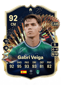 Gabri Veiga Live Team of the Season 92 OVR