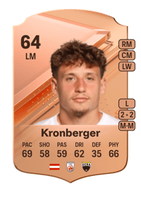 Luca Kronberger Rare 64 OVR