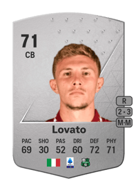 Matteo Lovato Common 71 OVR